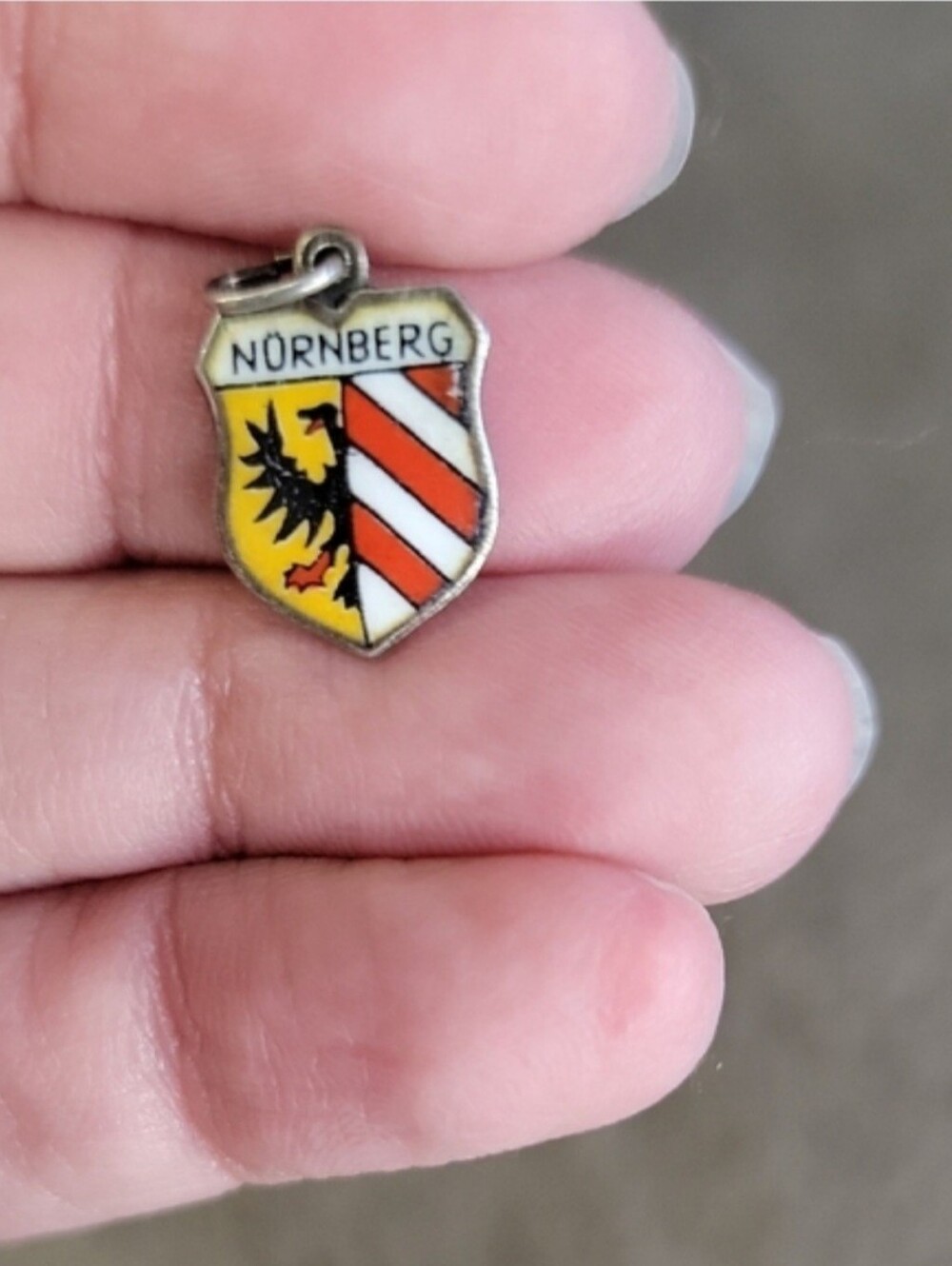 Nornberg Crest Sterling Silver Pendant